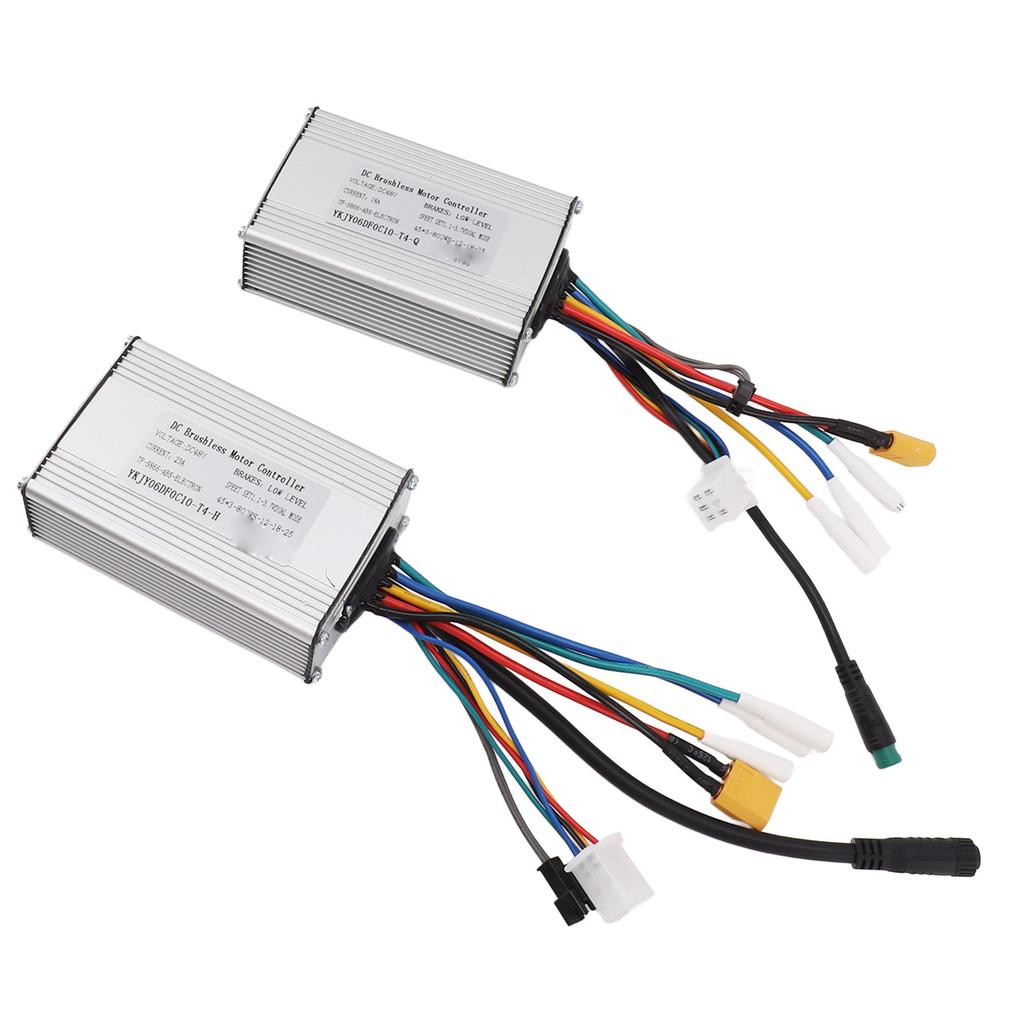 Electric Scooter Controller Good Heat Dissipation Sensitive Control Stable Speed Dual Drive 500W 48V Electric Bicycle