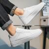 Couple Men's and Women's Shoes Board Shoes 2025 New Popular Autumn Student Black Shoes Thick-soled Breathable White Shoes Sports Shoes
