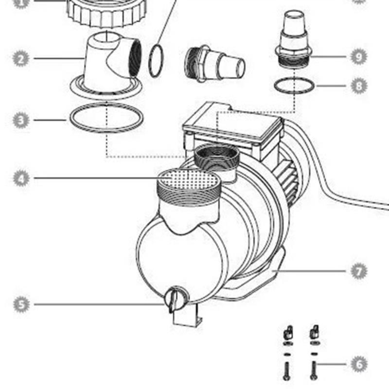 High Efficiency Mechanical Seal Replacement Swimming Pool Pump Seal Assembly for SPS100 SPS75 Sand Pumps Enduring
