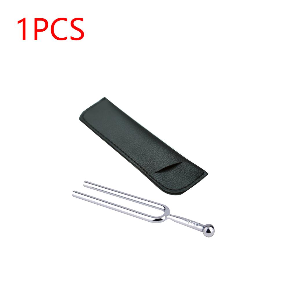 440Hz A Tone Tuning Fork Violin Tuner Hammer Stainless Steel Musical Tuning Fork Lightweight Portable Tuner with Storage Box