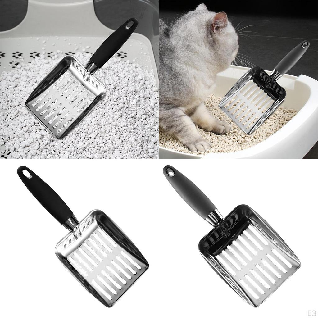Cat Litter Shovels Pet Scoop Stainless Steel Kitty Sand Fast