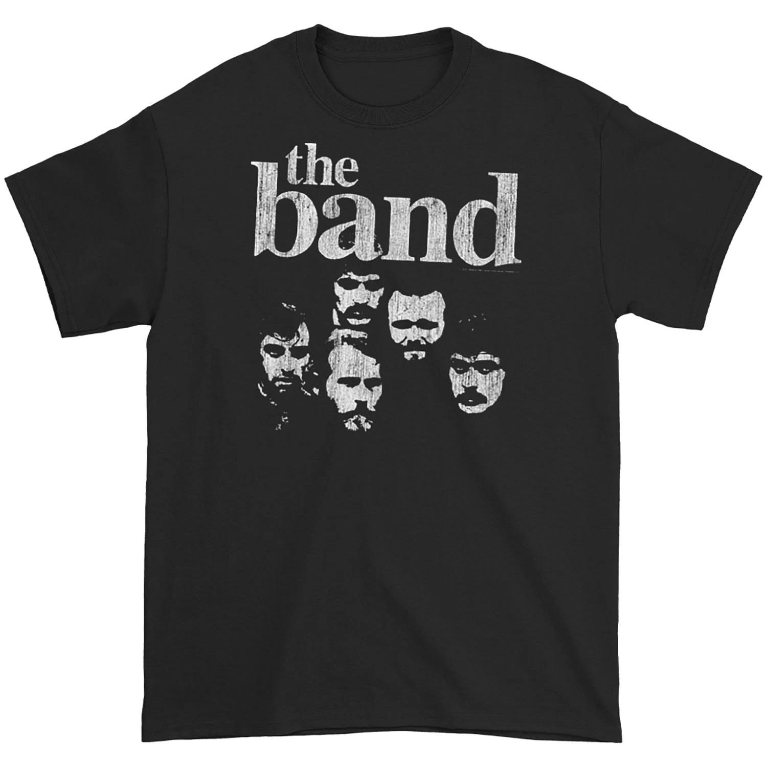 Men s Band Heads Slim Fit T-shirt Medium Black S