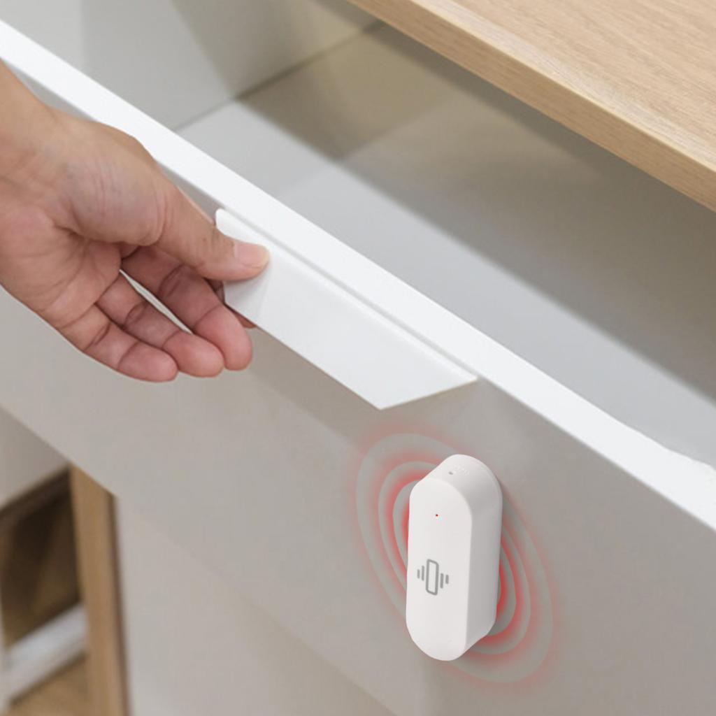 For Tuya Vibration Sensor with Wireless Motion Detection for Smart Life APP