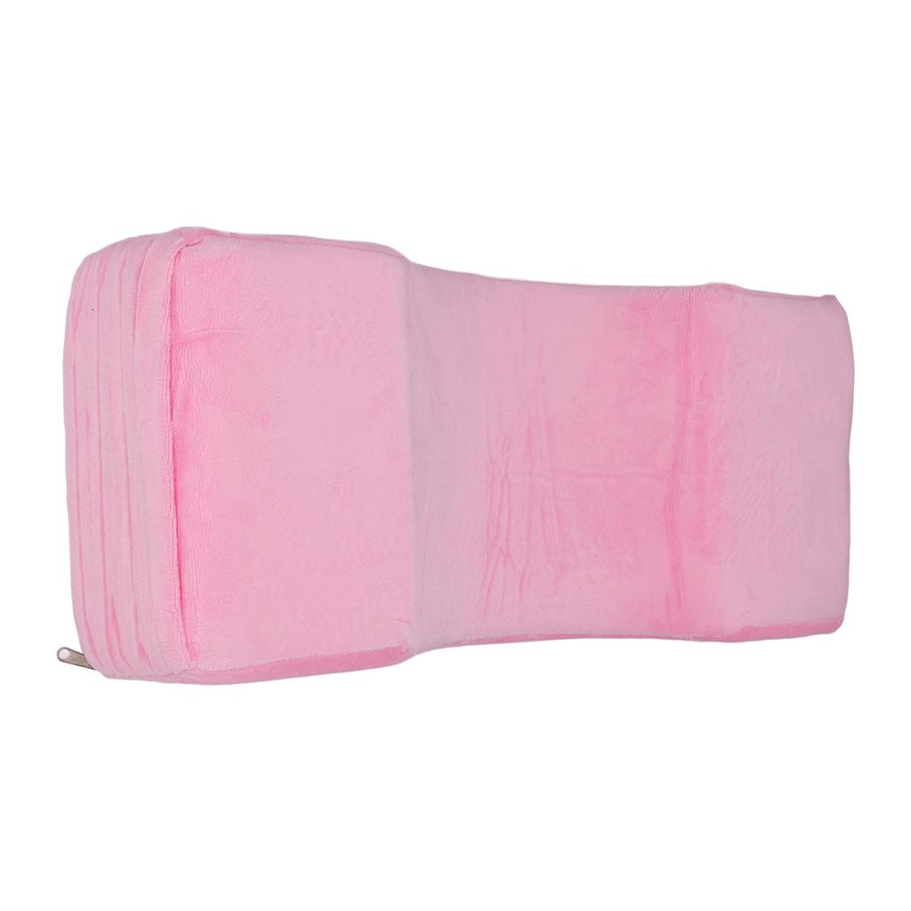 Eyelash Extension Pillow Neck Support Eyelash Pillow Soft Breathable Memory Foam U Shape Lash Pillow for Beauty Salon Pink
