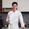 Qian Yiyang Premium Long-Sleeve Stretch Chef Uniform