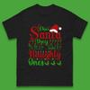 Dear Santa They Are The Naughty Ones Christmas Mens T Shirt Womens Tops Tees