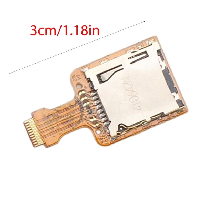 Card Reader Board for 3DS XL LL Game Console Memory Card Slot Socket Repair Parts Replacement Card Reader Holder