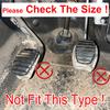 Rubber Brake Clutch Foot Pedal Pad Cover For Nissan Primastar NV300 Vivaro Mitsubishi Express Renault Trafic 2002 2003 - 2018