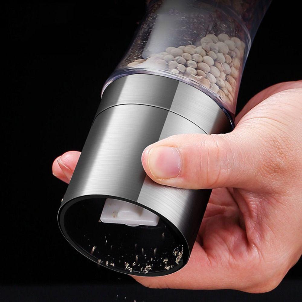 Manual Pepper Grinder Double-head Salt Mill Kitchen Gadgets Spice Grinder  Restaurant