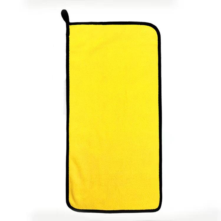 Premium Lint-Free Streak-Free Car Wash Towel - Thick, Absorbent Non-Chamois Cloth for Glass