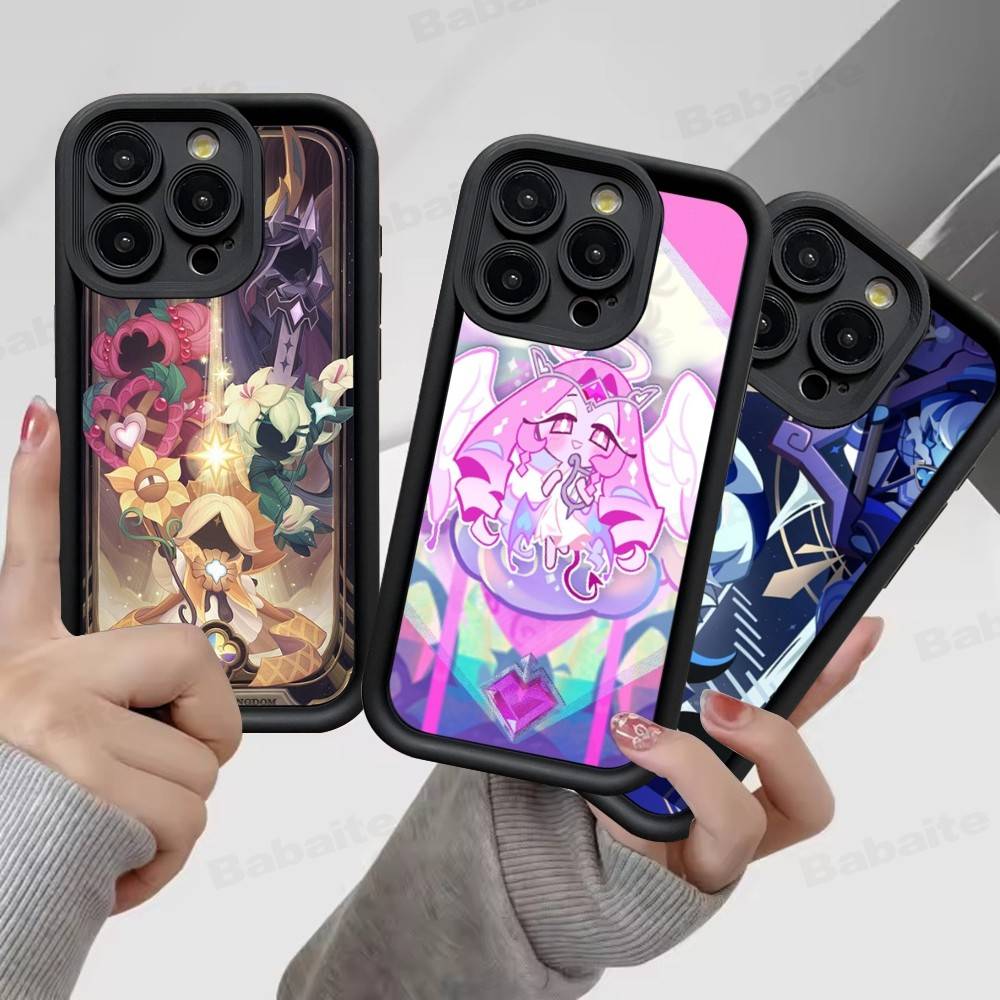 Mobile Game C-Cookie Run Kingdom Phone Case For IPhone 17 16 15 13 11 12 14 Pro Max Plus Silicone Cover Shell