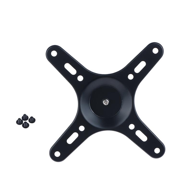 

1Set Portable Monitor Mounting Bracket Plate Vesa 1/4 Inch Screw Hole To 100X100Mm 75X75Mm M4 Screw Set Wall Mount Holder VESA Bracket