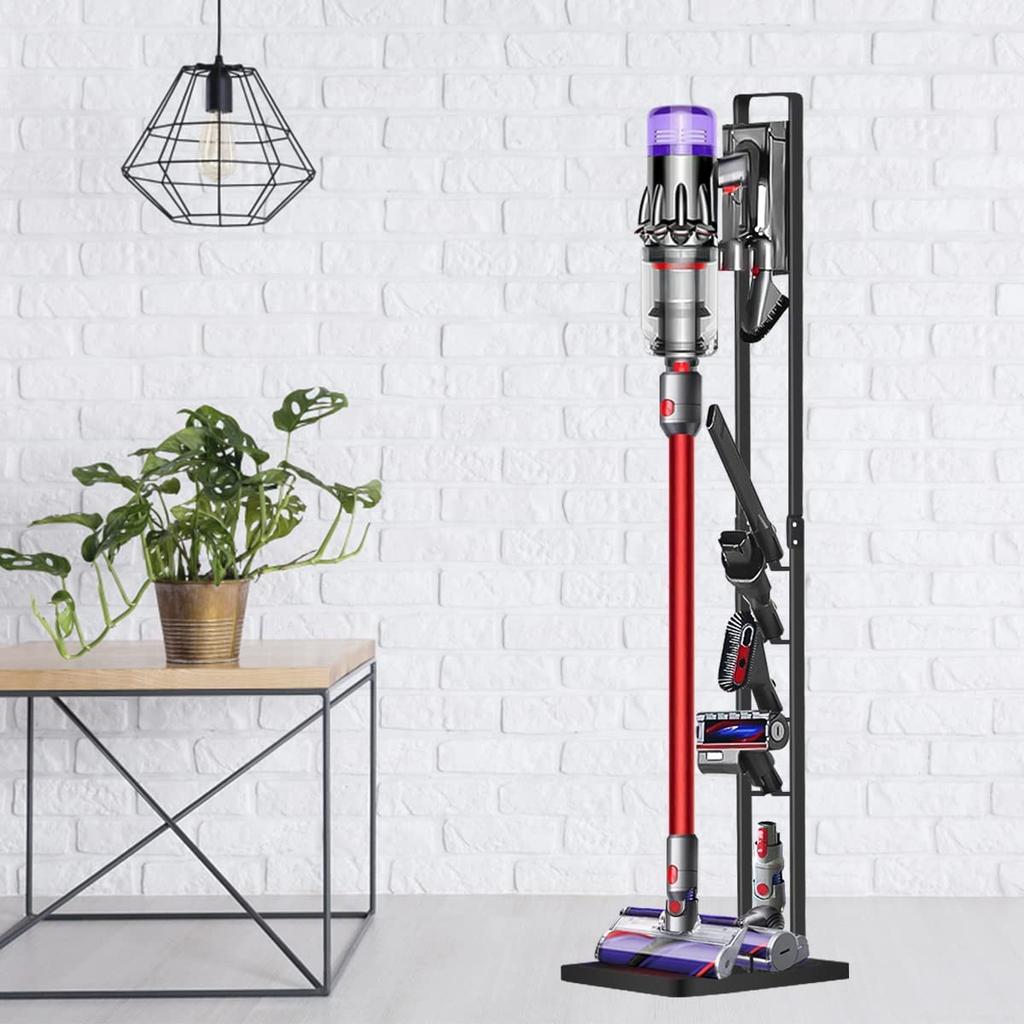 Emdou Staubsaugerständer Kabelloser Staubsaugerständer Staubsaugerständer Mehrere Funktionen Staubsauger Wandbehang Aufbewahrungsständer Kompatibel mit
