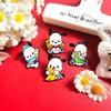 Sanrio Pompompurin Japanische Brosche – Niedlicher Cartoon-Hunde-Anstecker Schmuckzubehör