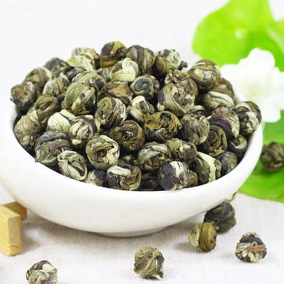 2023 Green Tea Dragon Pearl Natural Jasmine Loose Leaf Dried Jasmine Tea 250g