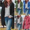 2026 Autumn/Winter Knit Plush Long-Sleeve Jacket, Vest, Shorts, and Three-Piece Set