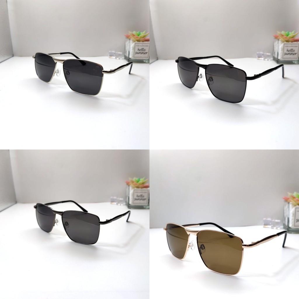 2023 Business Polarized Sunglasses Black Frame Grey Lens Uv400 Men Women Wholesale