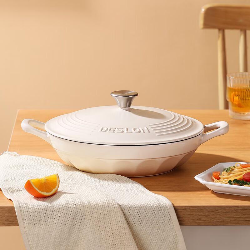 

DESLON 28cm 316L Stainless Steel Double Handle Pot