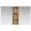 Bathroom Cabinet Set 3 Pcs 100 X 10.5 X 60.5 Cm Engineered Wood