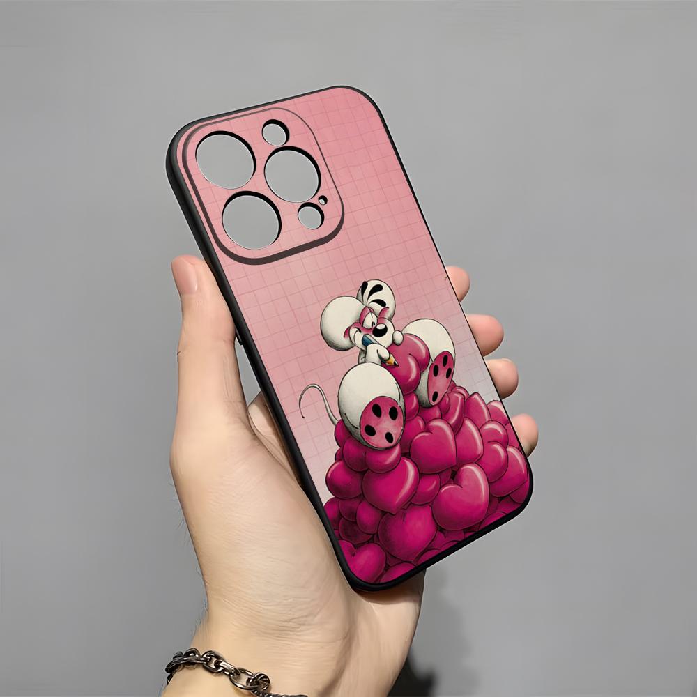 Cartoon D-Diddl Phone Case For IPhone 17 Pro Max 16 15 14 Pro Max 13 11 X Xs Xr 8 7Plus Silicone Cover