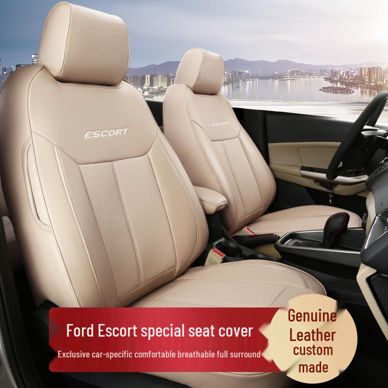 YN Custom Fit Sports Leather Seat Cover for Ford Focus - All-Season Cushion