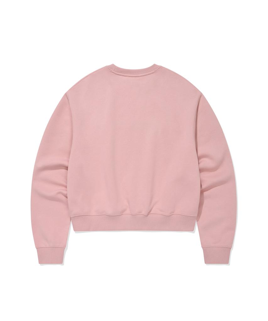 COVERNAT WOMAN Cooper Logo Sweatshirt Light Pink