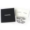 Excellent CHANEL Brooch COCO Mark Silver Women B25C Used