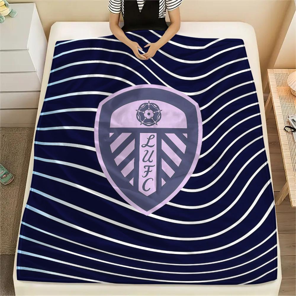 Leeds United Flanelldecke, Hohe Qualität, Bequem für alle Jahreszeiten, Heimdekoration, Wärme und Komfort