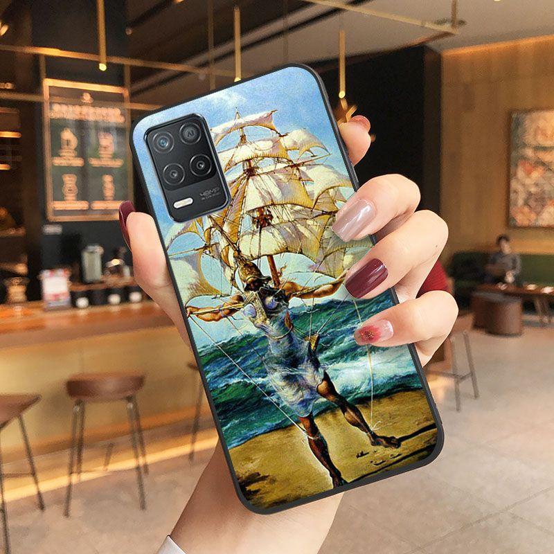 Funda Pouch Salvador Dali Phone Cover For Oppo Realme 8Pro 6PRO 6i 7pro 9i 9pro C11 C21Y C21 C25Y C25S C3 Q3S XT Cases Coque