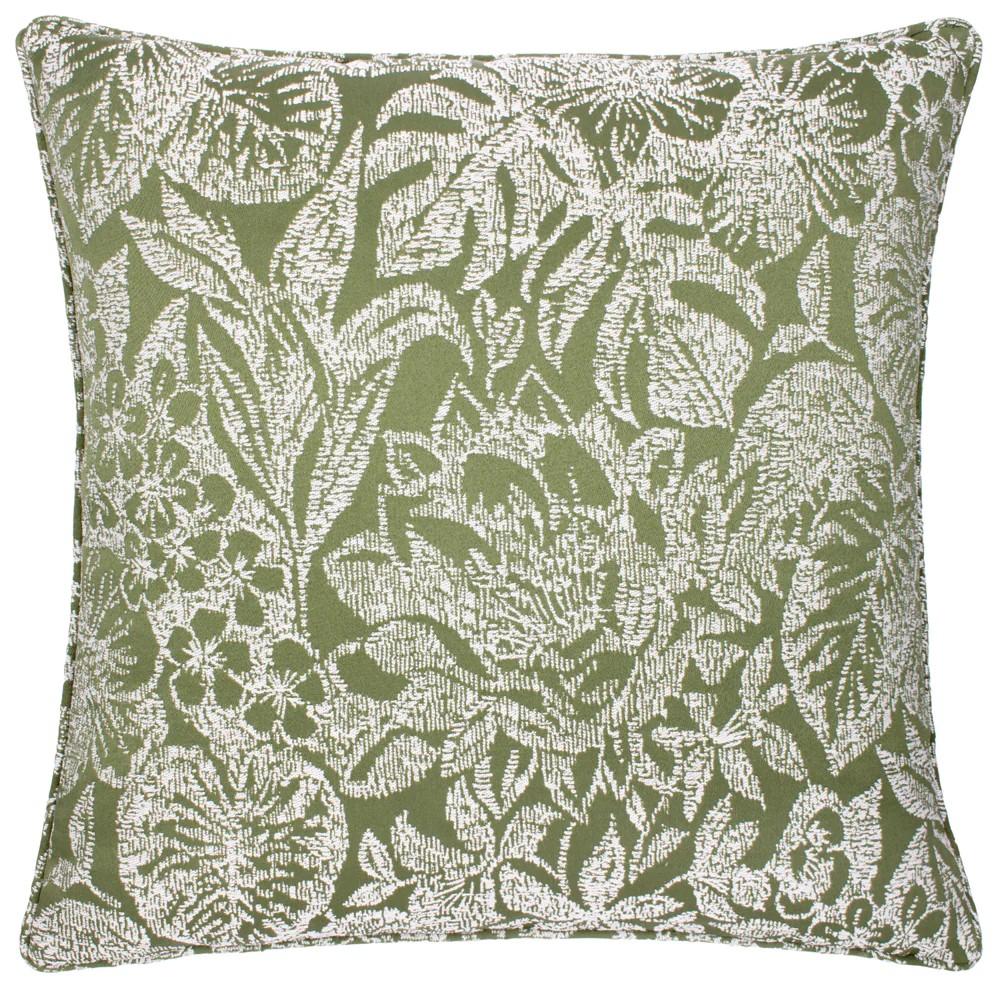Wylder Bali Jacquard Botanical Cushion Cover