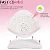320W 10S Quick Dry Nail Gel Polish Home Salon Nail Dryer Lamp Automatic Infrared Sensor Manicure Device UV LED Nail Lamp