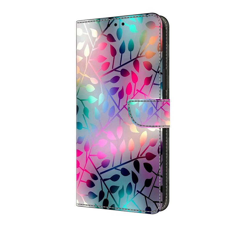 Étui Rose Fleur Edge60Pro/Edge60 Fusion pour Moto G86 G56 G85 G55 G35 G05 G84 G54 G34 G24 Étuis Portefeuille Housse Arrière en Cuir