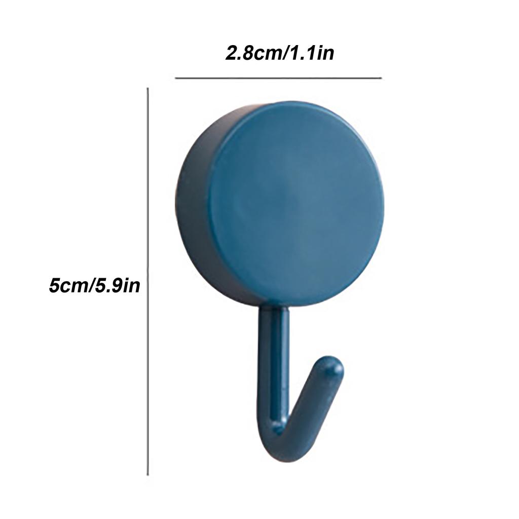 10 Creative Bathroom Nail-free Hooks - Wall Seamless Paste Coat Hook Hook