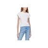 Polo Ralph Lauren T-Shirt SS23 Rundhals-Pullover Unifarben Kurzarm Damen Oberteile Weiß 313827451-001