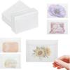60 Pack 2.7x3.9 Inches Vellum Envelopes Glassine Envelopes Translucent Envelope Self Sealing Mini Envelope for Seeds Stamps Co Gifts