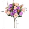 Artificial Flowers Silk Fake Plants UV Resistant Home In/Outdoor Garden Decor