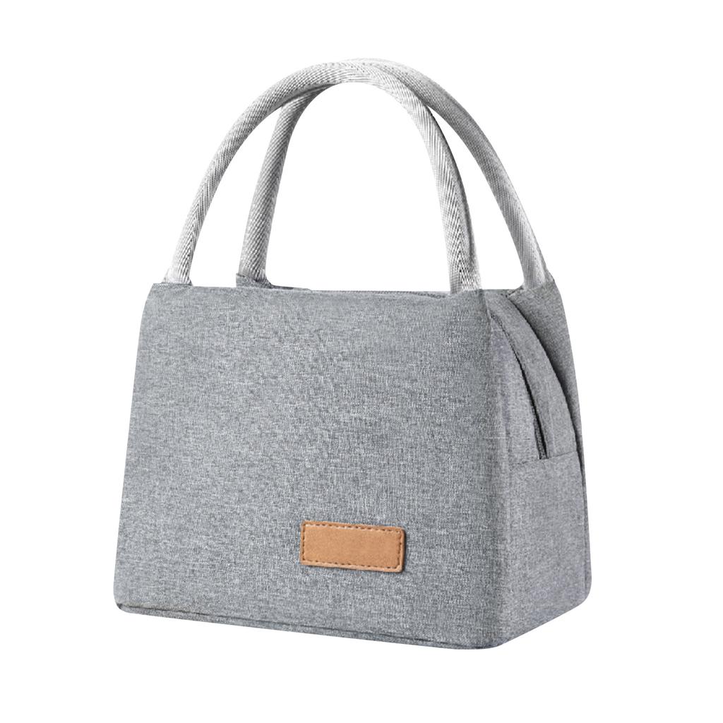 Lunch Bag Thickened Ion 300D Aluminum Foil Insulated Bento Box Bag for Office School Picnic