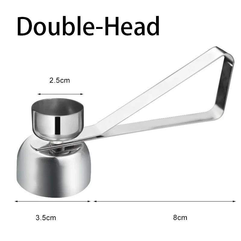 

Открывалка для яиц из нержавеющей стали 304 с одинарной/двойной головкой, Топпер для яичной скорлупы, Резак, Гаджеты, Инструменты для выпечки, Бытовые кухонные аксессуары