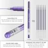LANGUO 72/24/16 Colors Glitter Effects Gel Pen 1.0mm Large Capacity Students Writing Pen Painting Drawing Coloring Art Markers