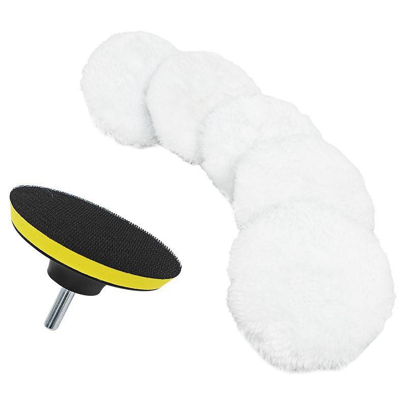 Car Polishing Care Kit Polishing Waxing and Buffing 3-in-1 Professional Care Tools with Sponge Pads Designed for Car Detail Care and Maintenance