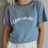 Unbreakable Shirt, Inspirational T-Shirt, Motivational Quote Tee, Strength Mindset Shirt, Minimalist Aesthetic Tee, Empowerment Top