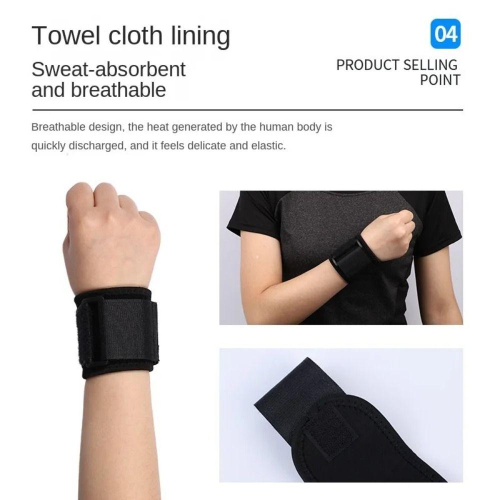 Breathable Adjustable Soft Wristband Adjustable Wrist Support Brace Gym Sports Wristband  Gym