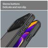 For iPhone 17 Pro Case Drop Proof Airbags Frosted Translucent PC+TPU Phone Back Cover