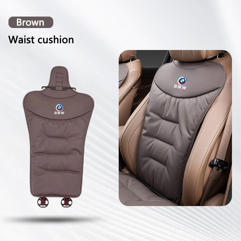 Luxury Car Breathable Cushion Soft Backrest Mat Seat Pad Cover For BMW 50th X5 X6 F30 E60 F20 E46 E90 F10 G10 G20 F16 5 7 Series