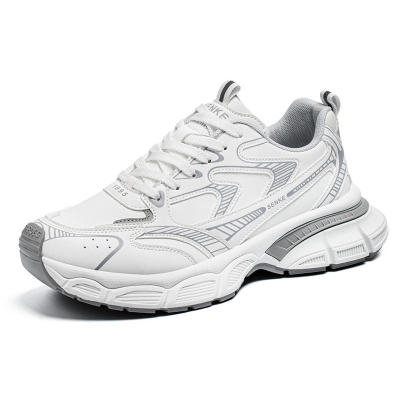 Sneakers Spring and Autumn Mesh Breathable Teen Platform Daddy Shoes New Casual Running Shoes