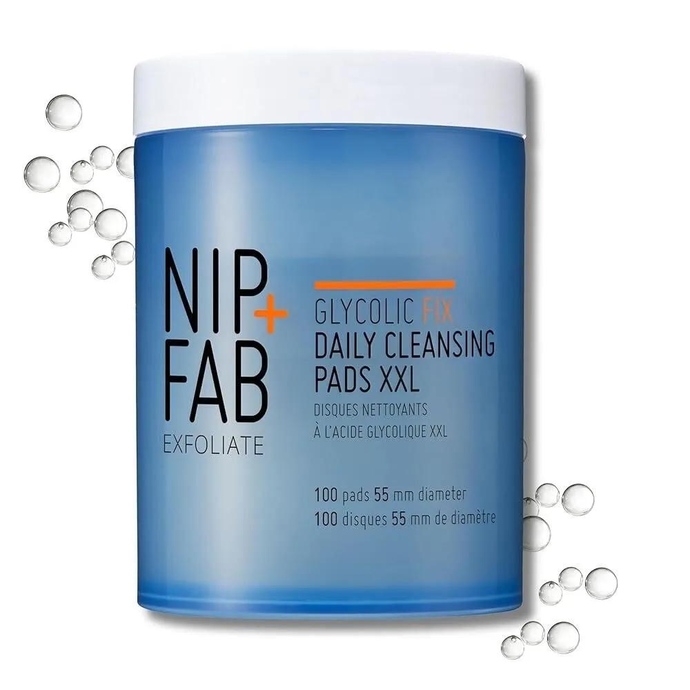 

Nip + Fab Glycol Fix Daily Cleansing Pads, 60-Pack, 55mm Diameter