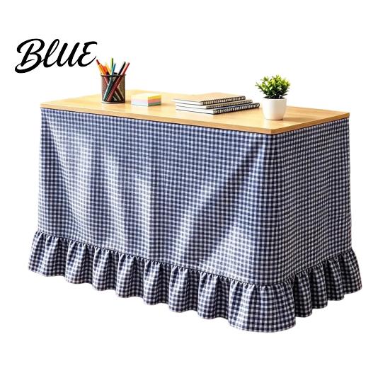 Classroom Desk Cover Gingham Ruffled Table Skirt Cottagecore Teacher Skirt for Classroom ClassroomDesk Plaid Tablecloth Birthday Wedding Baby Shower