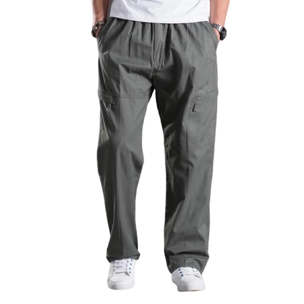 Men's Outdoor  Sports  Loose  Leisure  Multiple Pockets  Work Pants  Trousers