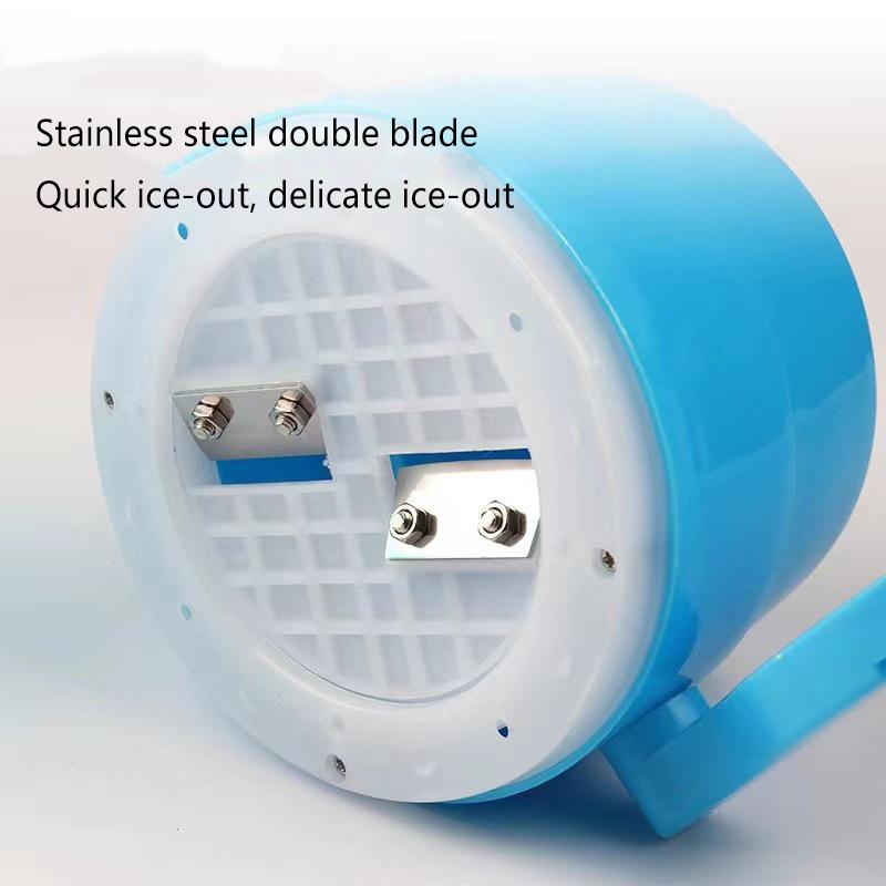 Household Mini Easy Ice Shavers Crusher Handheld Snow Manual Crushing Ice Machine Fried Ice Machine Kitchen Tool