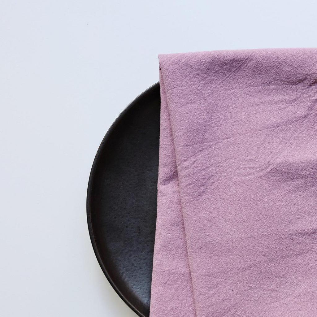 100% Cotton Linen Folded Flower Napkin for Kitchen, Hotel, and Western Restaurant Décor